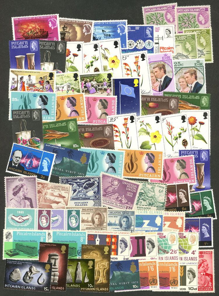 Lot 1343 - pitcairn Lots and Collections - Guillermo Jalil - Philatino Auction # 2419 WORLDWIDE + ARGENTINA: Special May auction Lot 1343 - pitcairn Lots and Collections - Guillermo Jalil - Philatino Auction # 2419 WORLDWIDE + ARGENTINA: Special May auction