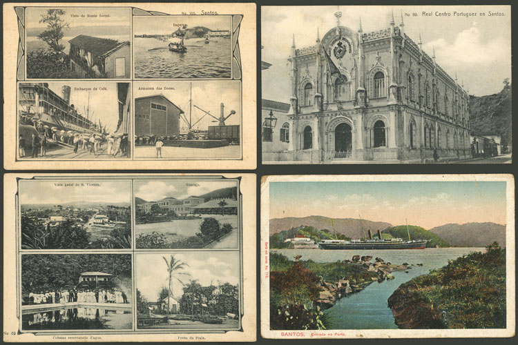 Lot 655 - brazil postcards - Guillermo Jalil - Philatino Auction # 2419 WORLDWIDE + ARGENTINA: Special May auction Lot 655 - brazil postcards - Guillermo Jalil - Philatino Auction # 2419 WORLDWIDE + ARGENTINA: Special May auction