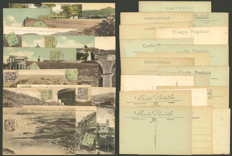 Lot 1213 - Monaco postcards - Guillermo Jalil - Philatino Auction # 2419 WORLDWIDE + ARGENTINA: Special May auction Lot 1213 - Monaco postcards - Guillermo Jalil - Philatino Auction # 2419 WORLDWIDE + ARGENTINA: Special May auction