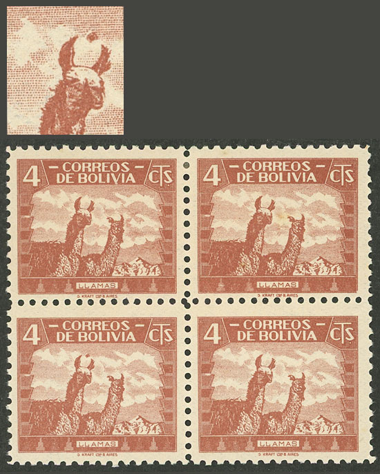 Lot 442 - bolivia general issues - Guillermo Jalil - Philatino Auction # 2419 WORLDWIDE + ARGENTINA: Special May auction Lot 442 - bolivia general issues - Guillermo Jalil - Philatino Auction # 2419 WORLDWIDE + ARGENTINA: Special May auction