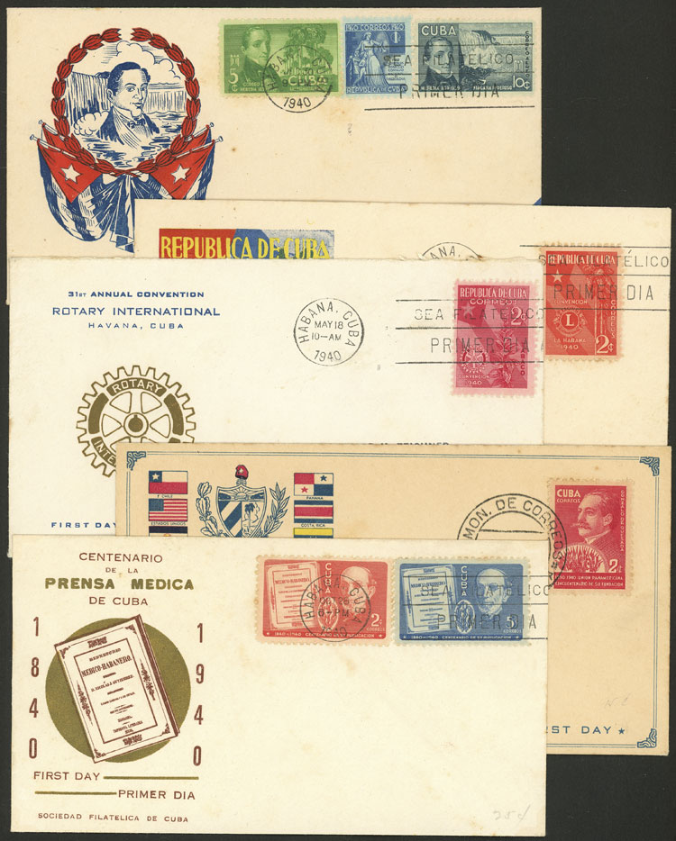 Lot 776 - Cuba Lots and Collections - Guillermo Jalil - Philatino Auction # 2419 WORLDWIDE + ARGENTINA: Special May auction Lot 776 - Cuba Lots and Collections - Guillermo Jalil - Philatino Auction # 2419 WORLDWIDE + ARGENTINA: Special May auction