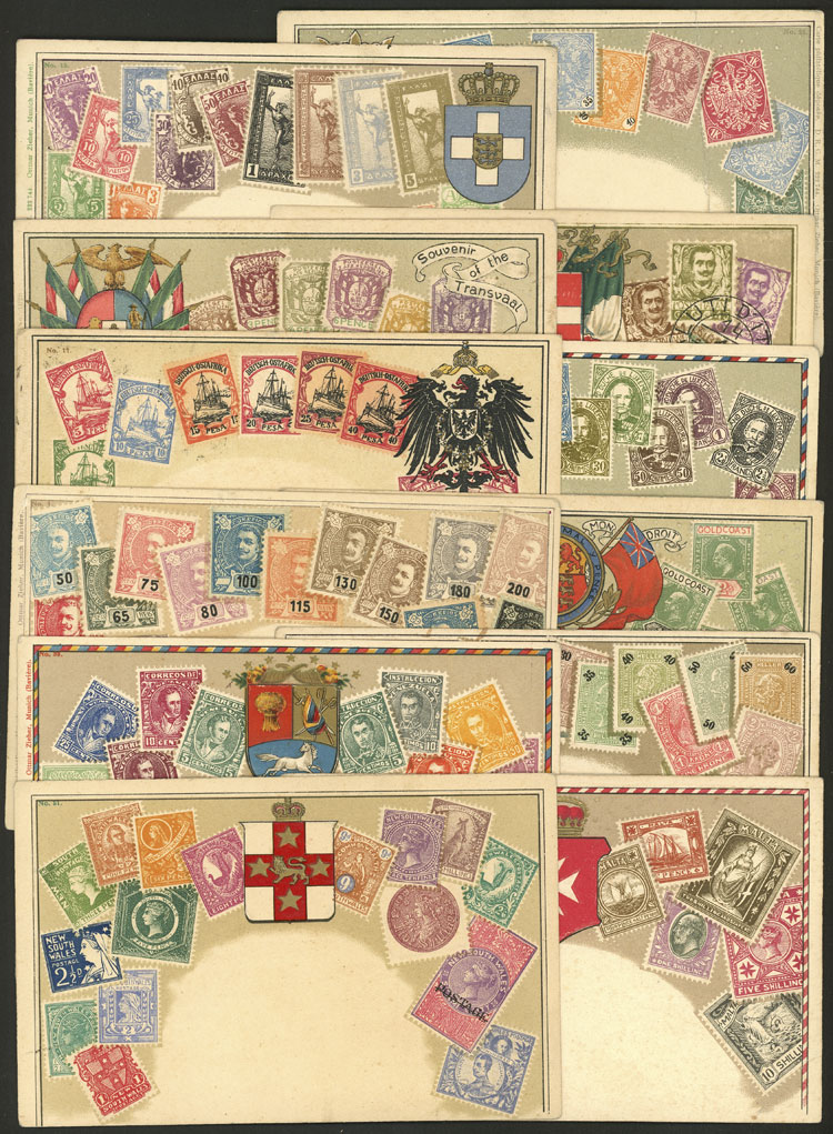 Lot 1525 - worldwide postcards - Guillermo Jalil - Philatino Auction # 2419 WORLDWIDE + ARGENTINA: Special May auction Lot 1525 - worldwide postcards - Guillermo Jalil - Philatino Auction # 2419 WORLDWIDE + ARGENTINA: Special May auction