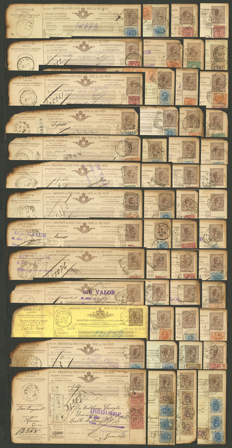 Lot 1037 - Italy postal history - Guillermo Jalil - Philatino Auction # 2419 WORLDWIDE + ARGENTINA: Special May auction Lot 1037 - Italy postal history - Guillermo Jalil - Philatino Auction # 2419 WORLDWIDE + ARGENTINA: Special May auction