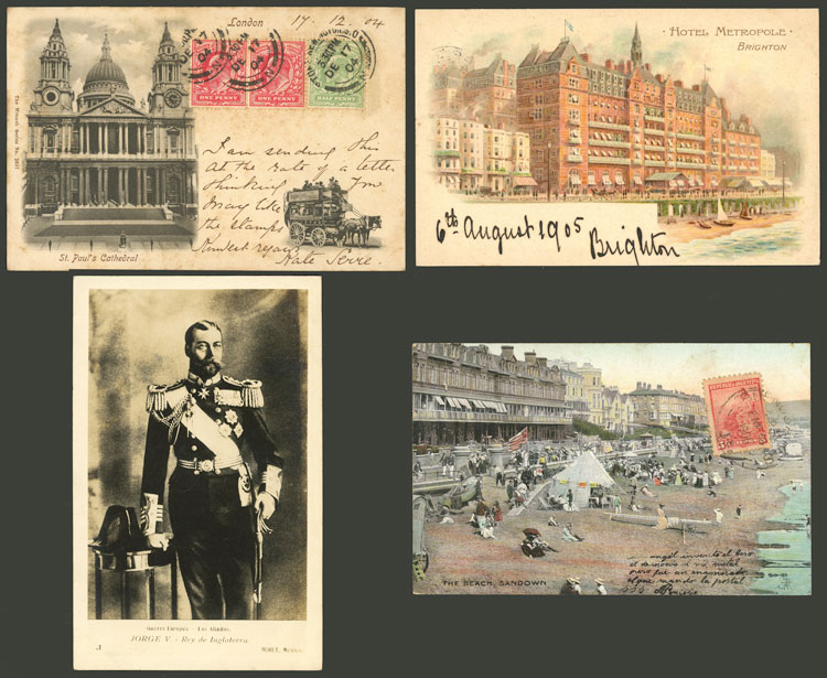 Lot 954 - Great Britain postcards -  Guillermo Jalil - Philatino Auction # 2419 WORLDWIDE + ARGENTINA: Special May auction
