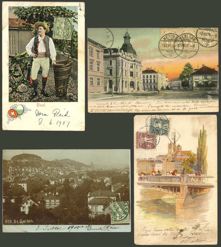 Lot 1473 - Switzerland postcards - Guillermo Jalil - Philatino Auction # 2419 WORLDWIDE + ARGENTINA: Special May auction Lot 1473 - Switzerland postcards - Guillermo Jalil - Philatino Auction # 2419 WORLDWIDE + ARGENTINA: Special May auction