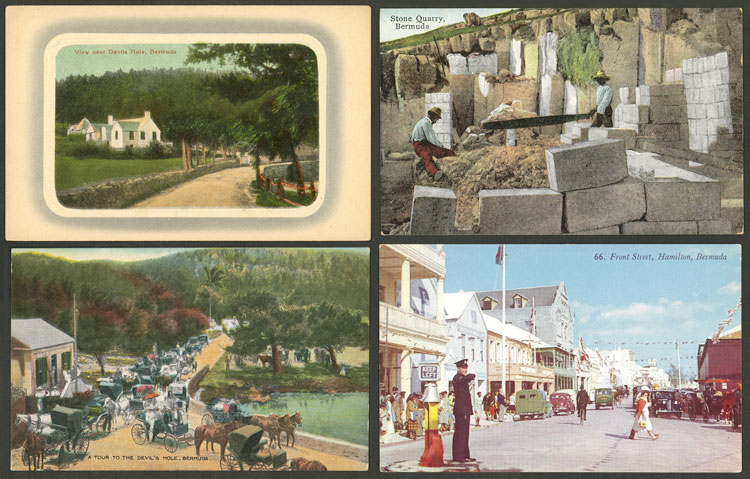 Lot 417 - Bermuda postcards - Guillermo Jalil - Philatino Auction # 2419 WORLDWIDE + ARGENTINA: Special May auction Lot 417 - Bermuda postcards - Guillermo Jalil - Philatino Auction # 2419 WORLDWIDE + ARGENTINA: Special May auction