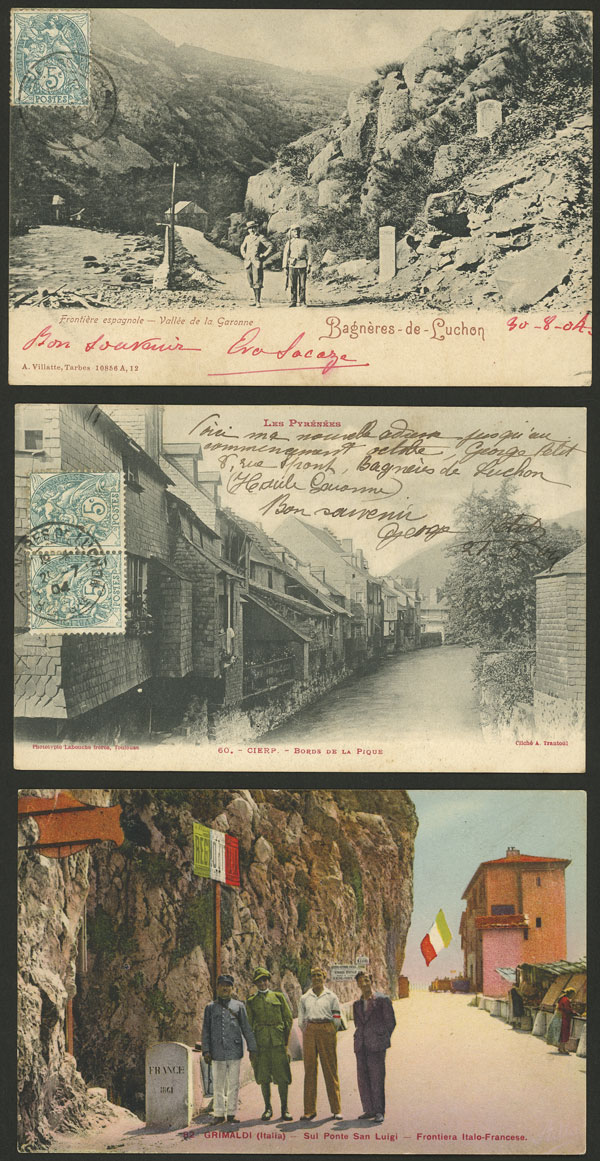 Lot 914 - France postcards - Guillermo Jalil - Philatino Auction # 2419 WORLDWIDE + ARGENTINA: Special May auction Lot 914 - France postcards - Guillermo Jalil - Philatino Auction # 2419 WORLDWIDE + ARGENTINA: Special May auction