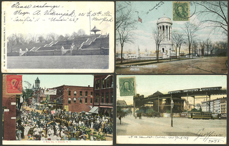 Lot 859 - united states postcards - Guillermo Jalil - Philatino Auction # 2419 WORLDWIDE + ARGENTINA: Special May auction Lot 859 - united states postcards - Guillermo Jalil - Philatino Auction # 2419 WORLDWIDE + ARGENTINA: Special May auction