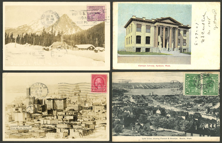 Lot 865 - united states postcards - Guillermo Jalil - Philatino Auction # 2419 WORLDWIDE + ARGENTINA: Special May auction Lot 865 - united states postcards - Guillermo Jalil - Philatino Auction # 2419 WORLDWIDE + ARGENTINA: Special May auction