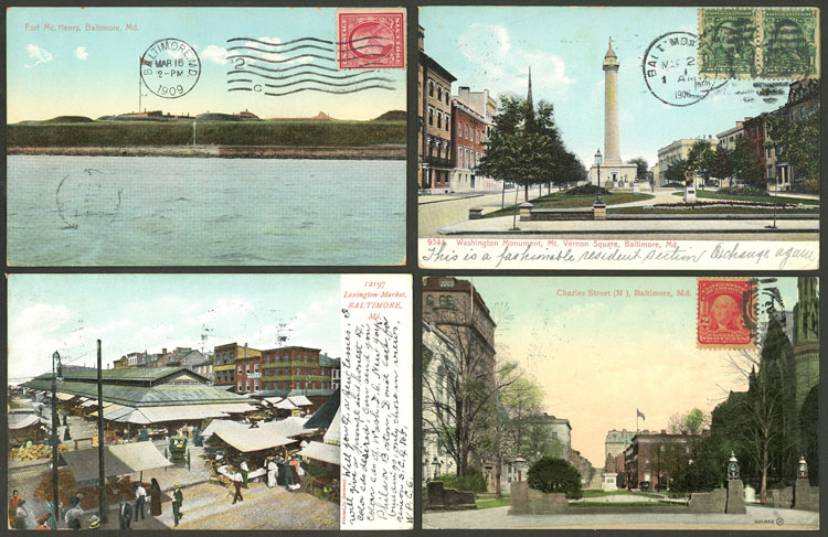 Lot 856 - united states postcards - Guillermo Jalil - Philatino Auction # 2419 WORLDWIDE + ARGENTINA: Special May auction Lot 856 - united states postcards - Guillermo Jalil - Philatino Auction # 2419 WORLDWIDE + ARGENTINA: Special May auction