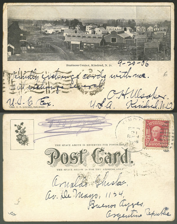 Lot 831 - united states postal history -  Guillermo Jalil - Philatino Auction # 2419 WORLDWIDE + ARGENTINA: Special May auction
