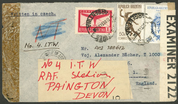 Lot 238 - Argentina postal history - Guillermo Jalil - Philatino Auction # 2419 WORLDWIDE + ARGENTINA: Special May auction Lot 238 - Argentina postal history - Guillermo Jalil - Philatino Auction # 2419 WORLDWIDE + ARGENTINA: Special May auction