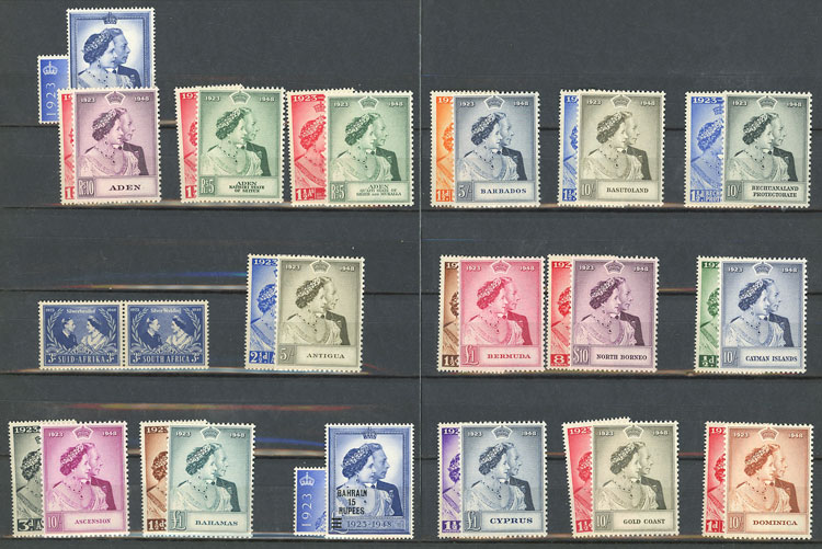 Lot 741 - british colonies Lots and Collections -  Guillermo Jalil - Philatino Auction # 2419 WORLDWIDE + ARGENTINA: Special May auction