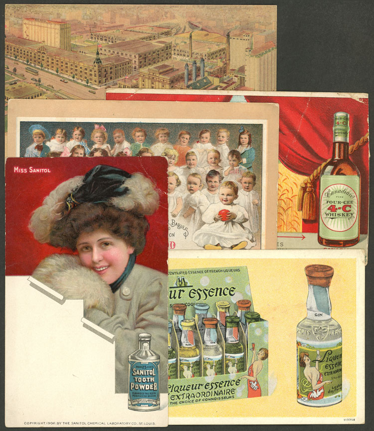 Lot 846 - united states postcards -  Guillermo Jalil - Philatino Auction # 2419 WORLDWIDE + ARGENTINA: Special May auction