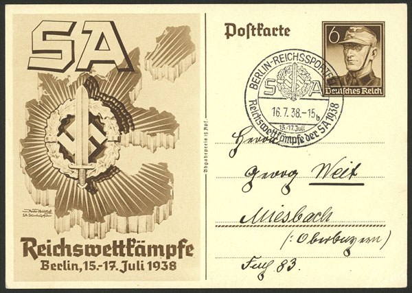 Lot 66 - germany postal history - Guillermo Jalil - Philatino Auction # 2419 WORLDWIDE + ARGENTINA: Special May auction Lot 66 - germany postal history - Guillermo Jalil - Philatino Auction # 2419 WORLDWIDE + ARGENTINA: Special May auction