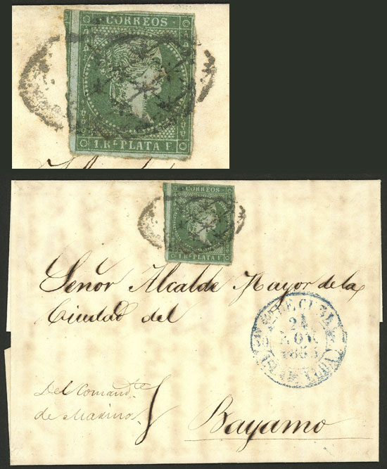 Lot 773 - Cuba postal history - Guillermo Jalil - Philatino Auction # 2419 WORLDWIDE + ARGENTINA: Special May auction Lot 773 - Cuba postal history - Guillermo Jalil - Philatino Auction # 2419 WORLDWIDE + ARGENTINA: Special May auction