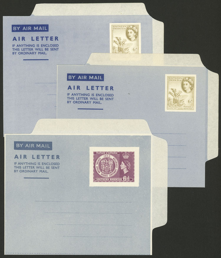 Lot 1371 - southern rhodesia Postal stationery -  Guillermo Jalil - Philatino Auction # 2419 WORLDWIDE + ARGENTINA: Special May auction