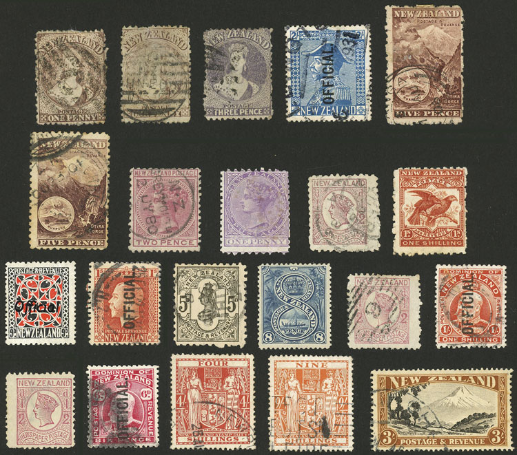 Lot 1240 - New Zealand Lots and Collections - Guillermo Jalil - Philatino Auction # 2419 WORLDWIDE + ARGENTINA: Special May auction Lot 1240 - New Zealand Lots and Collections - Guillermo Jalil - Philatino Auction # 2419 WORLDWIDE + ARGENTINA: Special May auction