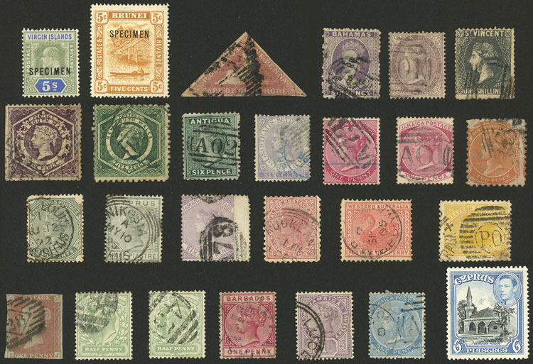 Lot 740 - british colonies Lots and Collections -  Guillermo Jalil - Philatino Auction # 2419 WORLDWIDE + ARGENTINA: Special May auction