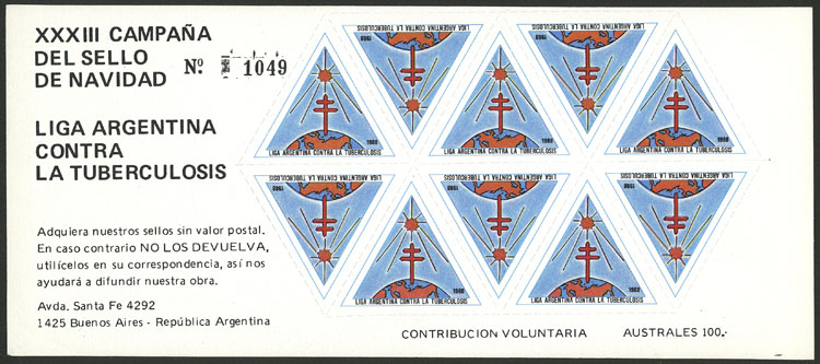 Lot 299 - Argentina cinderellas - Guillermo Jalil - Philatino Auction # 2419 WORLDWIDE + ARGENTINA: Special May auction Lot 299 - Argentina cinderellas - Guillermo Jalil - Philatino Auction # 2419 WORLDWIDE + ARGENTINA: Special May auction