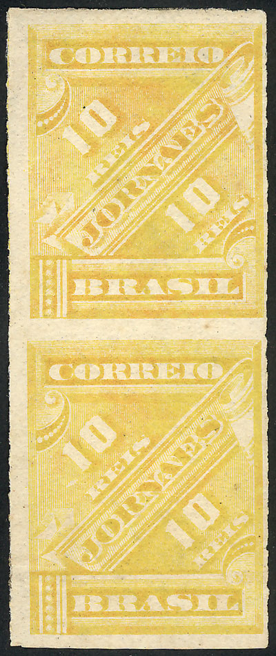 Lot 475 - brazil newspaper stamps - Guillermo Jalil - Philatino Auction # 2419 WORLDWIDE + ARGENTINA: Special May auction Lot 475 - brazil newspaper stamps - Guillermo Jalil - Philatino Auction # 2419 WORLDWIDE + ARGENTINA: Special May auction