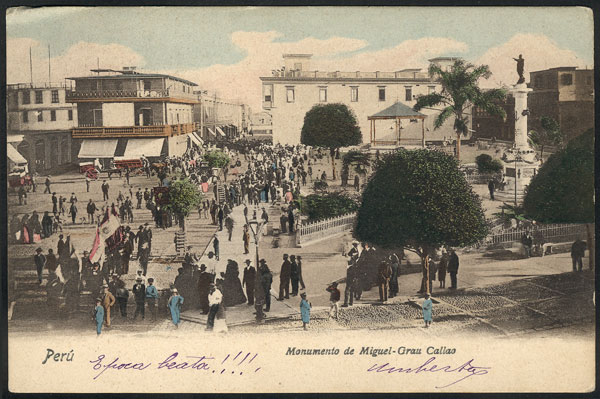 Lot 1342 - Peru postcards -  Guillermo Jalil - Philatino Auction # 2419 WORLDWIDE + ARGENTINA: Special May auction