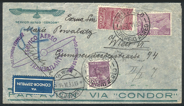Lot 558 - brazil postal history - Guillermo Jalil - Philatino Auction # 2419 WORLDWIDE + ARGENTINA: Special May auction Lot 558 - brazil postal history - Guillermo Jalil - Philatino Auction # 2419 WORLDWIDE + ARGENTINA: Special May auction