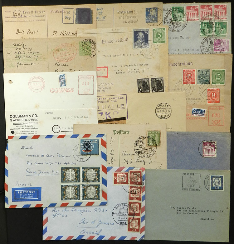 Lot 71 - germany postal history - Guillermo Jalil - Philatino Auction # 2419 WORLDWIDE + ARGENTINA: Special May auction Lot 71 - germany postal history - Guillermo Jalil - Philatino Auction # 2419 WORLDWIDE + ARGENTINA: Special May auction