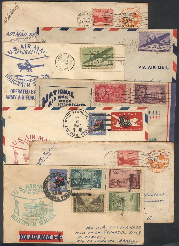 Lot 841 - united states postal history -  Guillermo Jalil - Philatino Auction # 2419 WORLDWIDE + ARGENTINA: Special May auction
