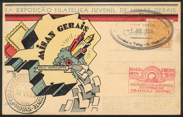 Lot 634 - brazil postcards - Guillermo Jalil - Philatino Auction # 2419 WORLDWIDE + ARGENTINA: Special May auction Lot 634 - brazil postcards - Guillermo Jalil - Philatino Auction # 2419 WORLDWIDE + ARGENTINA: Special May auction