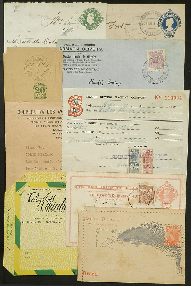 Lot 623 - brazil Lots and Collections - Guillermo Jalil - Philatino Auction # 2419 WORLDWIDE + ARGENTINA: Special May auction Lot 623 - brazil Lots and Collections - Guillermo Jalil - Philatino Auction # 2419 WORLDWIDE + ARGENTINA: Special May auction