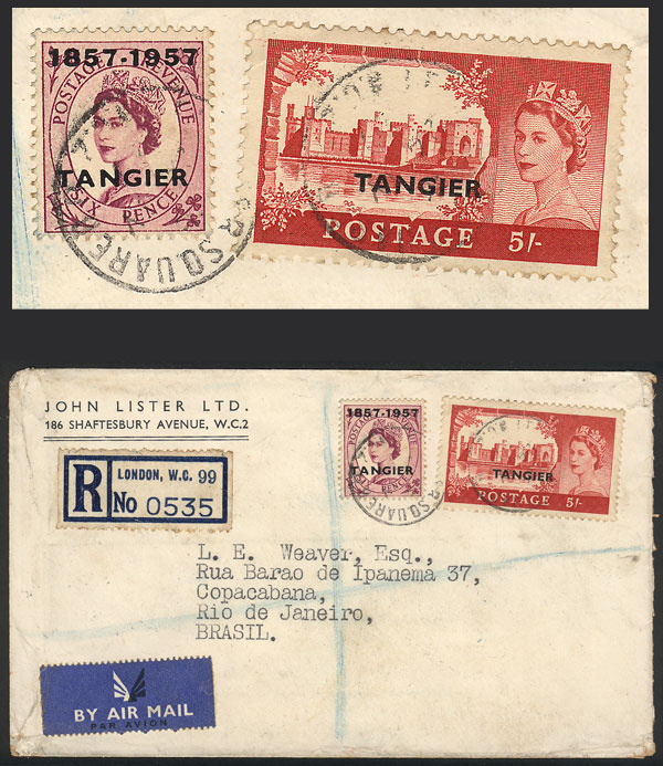 Lot 945 - Great Britain postal history - Guillermo Jalil - Philatino Auction # 2419 WORLDWIDE + ARGENTINA: Special May auction Lot 945 - Great Britain postal history - Guillermo Jalil - Philatino Auction # 2419 WORLDWIDE + ARGENTINA: Special May auction
