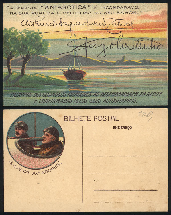 Lot 631 - brazil postcards - Guillermo Jalil - Philatino Auction # 2419 WORLDWIDE + ARGENTINA: Special May auction Lot 631 - brazil postcards - Guillermo Jalil - Philatino Auction # 2419 WORLDWIDE + ARGENTINA: Special May auction