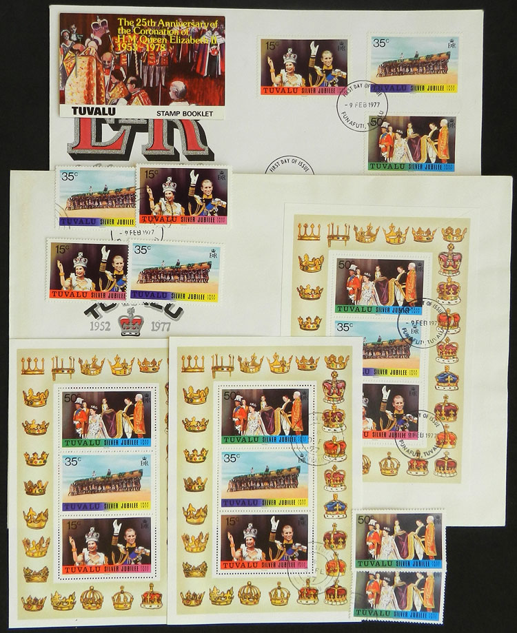 Lot 1503 - tuvalu Lots and Collections - Guillermo Jalil - Philatino Auction # 2419 WORLDWIDE + ARGENTINA: Special May auction Lot 1503 - tuvalu Lots and Collections - Guillermo Jalil - Philatino Auction # 2419 WORLDWIDE + ARGENTINA: Special May auction