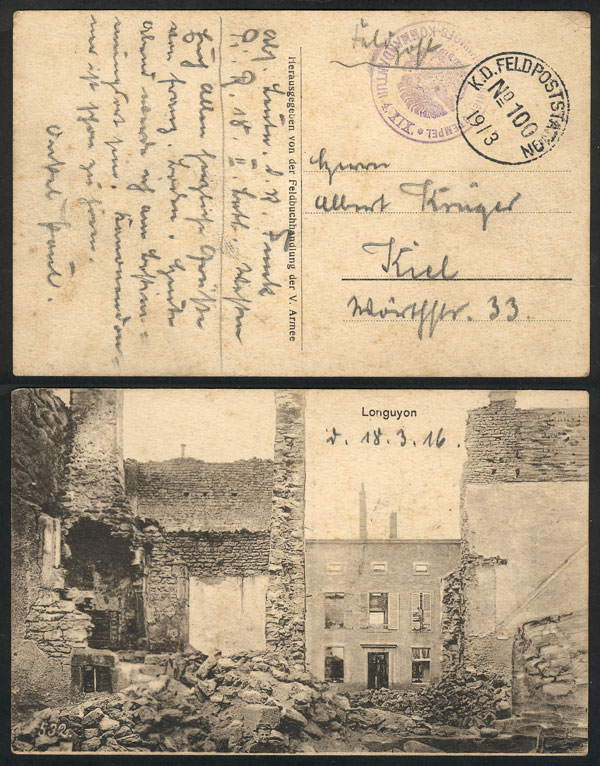 Lot 51 - germany postal history - Guillermo Jalil - Philatino Auction # 2419 WORLDWIDE + ARGENTINA: Special May auction Lot 51 - germany postal history - Guillermo Jalil - Philatino Auction # 2419 WORLDWIDE + ARGENTINA: Special May auction