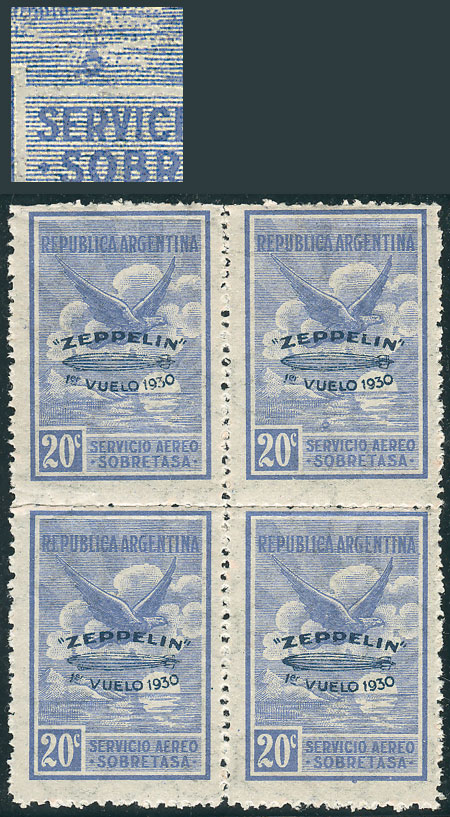 Lot 142 - Argentina airmail -  Guillermo Jalil - Philatino Auction # 2420 ARGENTINA: Special June auction