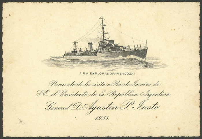 Lot 212 - Argentina other items - Guillermo Jalil - Philatino Auction # 2420 ARGENTINA: Special June auction Lot 212 - Argentina other items - Guillermo Jalil - Philatino Auction # 2420 ARGENTINA: Special June auction