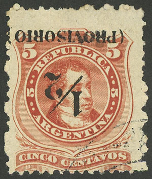 Lot 60 - Argentina general issues -  Guillermo Jalil - Philatino Auction # 2420 ARGENTINA: Special June auction