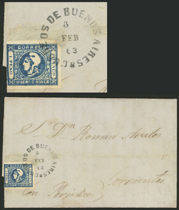 Lot 7 - Argentina cabecitas - Guillermo Jalil - Philatino Auction # 2420 ARGENTINA: Special June auction Lot 7 - Argentina cabecitas - Guillermo Jalil - Philatino Auction # 2420 ARGENTINA: Special June auction