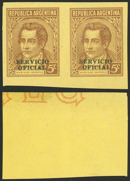 Lot 164 - Argentina official stamps -  Guillermo Jalil - Philatino Auction # 2420 ARGENTINA: Special June auction