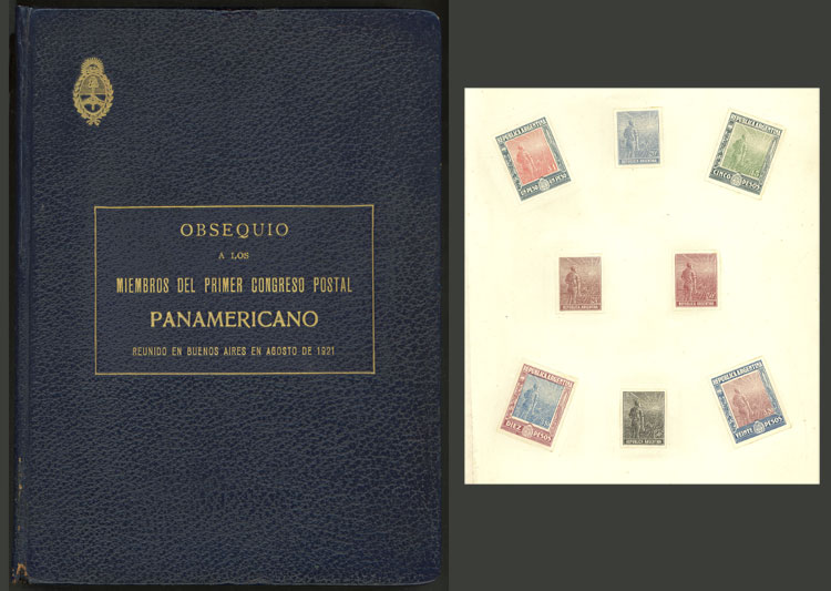 Lot 141 - Argentina general issues -  Guillermo Jalil - Philatino Auction # 2420 ARGENTINA: Special June auction