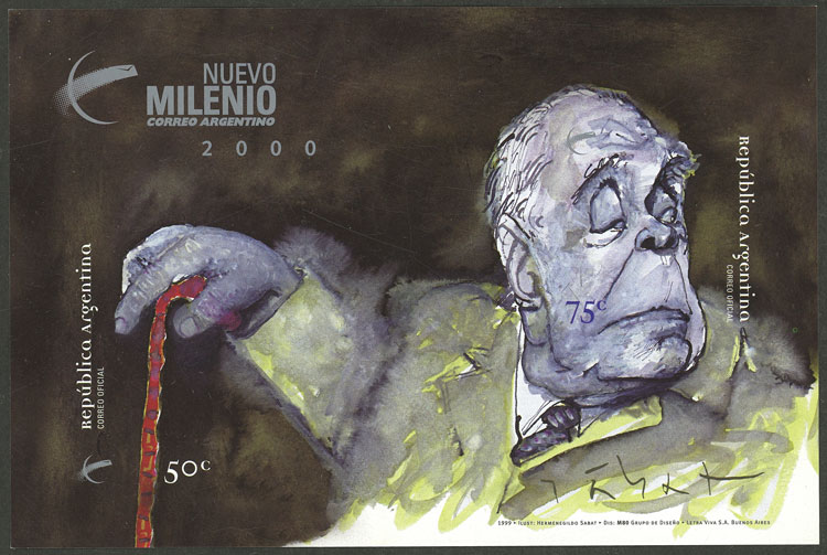 Lot 163 - Argentina souvenir sheets -  Guillermo Jalil - Philatino Auction # 2420 ARGENTINA: Special June auction
