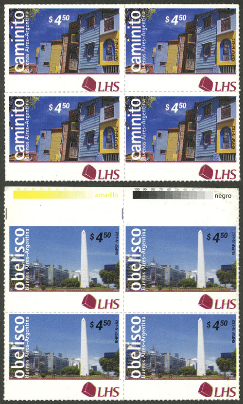 Lot 177 - Argentina private posts -  Guillermo Jalil - Philatino Auction # 2420 ARGENTINA: Special June auction