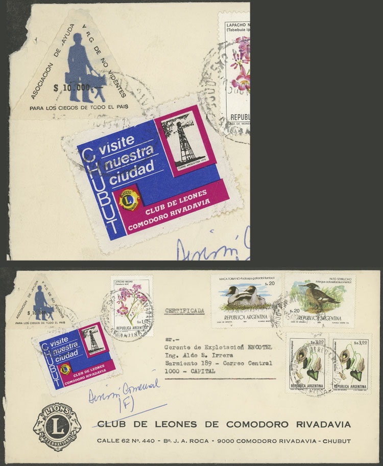 Lot 215 - Argentina cinderellas - Guillermo Jalil - Philatino Auction # 2420 ARGENTINA: Special June auction Lot 215 - Argentina cinderellas - Guillermo Jalil - Philatino Auction # 2420 ARGENTINA: Special June auction