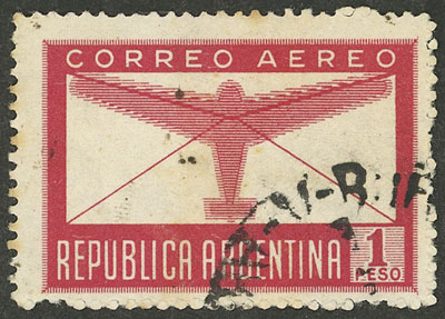 Lot 148 - Argentina airmail -  Guillermo Jalil - Philatino Auction # 2420 ARGENTINA: Special June auction