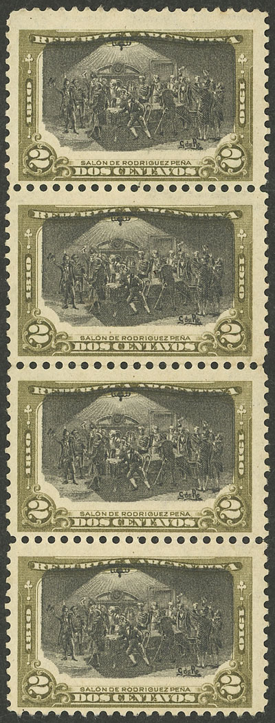 Lot 86 - Argentina general issues -  Guillermo Jalil - Philatino Auction # 2420 ARGENTINA: Special June auction