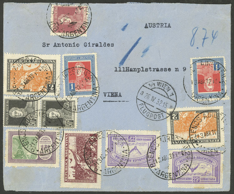 Lot 204 - Argentina POSTAL HISTORY - FLIGHTS - Guillermo Jalil - Philatino Auction # 2420 ARGENTINA: Special June auction Lot 204 - Argentina POSTAL HISTORY - FLIGHTS - Guillermo Jalil - Philatino Auction # 2420 ARGENTINA: Special June auction