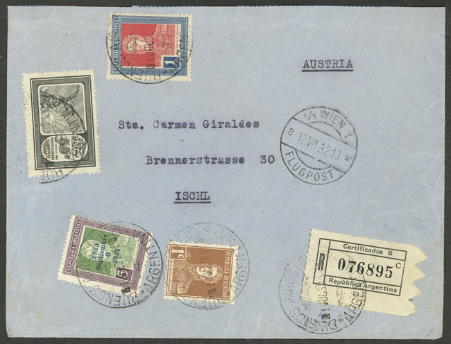 Lot 205 - Argentina POSTAL HISTORY - FLIGHTS - Guillermo Jalil - Philatino Auction # 2420 ARGENTINA: Special June auction Lot 205 - Argentina POSTAL HISTORY - FLIGHTS - Guillermo Jalil - Philatino Auction # 2420 ARGENTINA: Special June auction