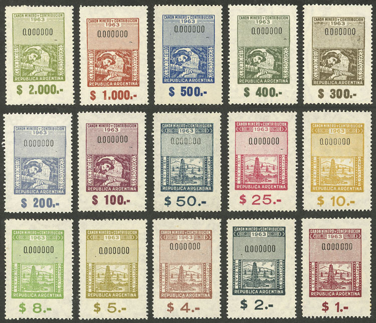 Lot 217 - Argentina revenue stamps - Guillermo Jalil - Philatino Auction # 2420 ARGENTINA: Special June auction Lot 217 - Argentina revenue stamps - Guillermo Jalil - Philatino Auction # 2420 ARGENTINA: Special June auction