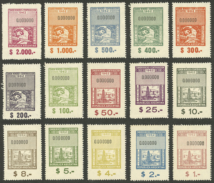 Lot 216 - Argentina revenue stamps - Guillermo Jalil - Philatino Auction # 2420 ARGENTINA: Special June auction Lot 216 - Argentina revenue stamps - Guillermo Jalil - Philatino Auction # 2420 ARGENTINA: Special June auction
